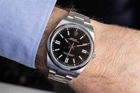 rolex oyster perpetual black face|rolex oyster perpetual 41 black.